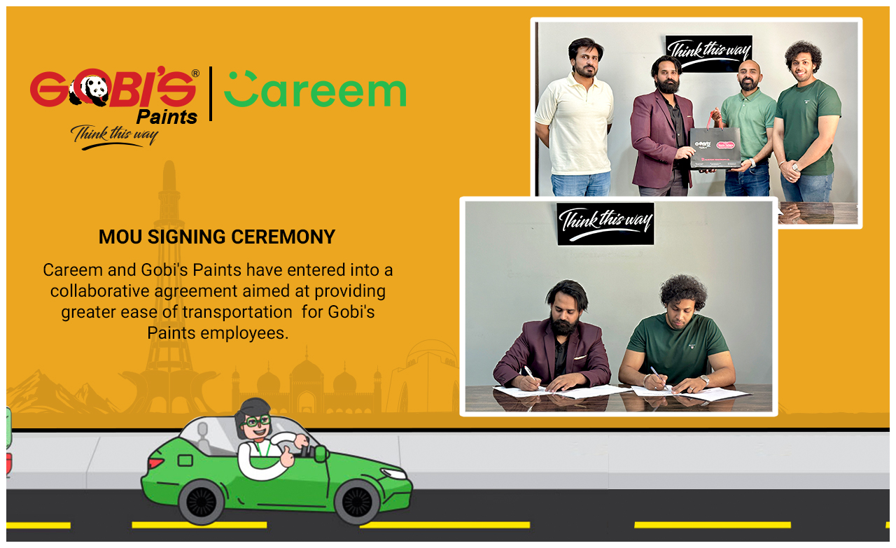 Careem and Gobi’s Paints have entered into a collaborative agreement