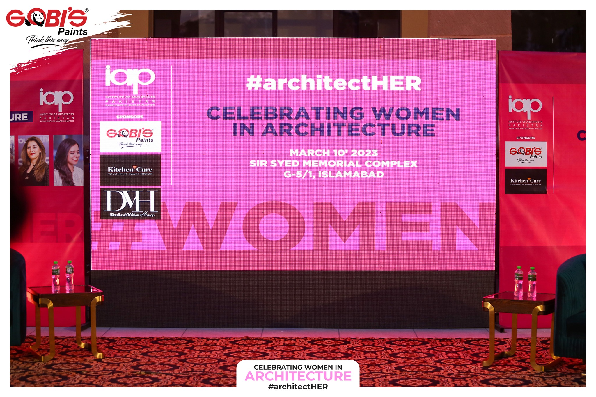 Gobi’s Paints and Institute of Architects, Pakistan came together to honor the exceptional women in architecture