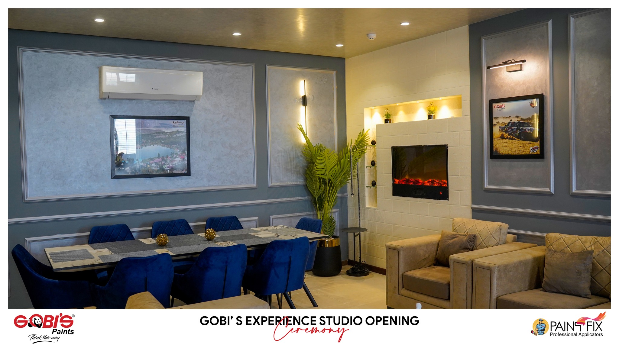 Dive into a world of enchanted colours and Italian textures at Gobi’s Experience Studio, 169 MB, Sector J, DHA Boulevard, Lahore