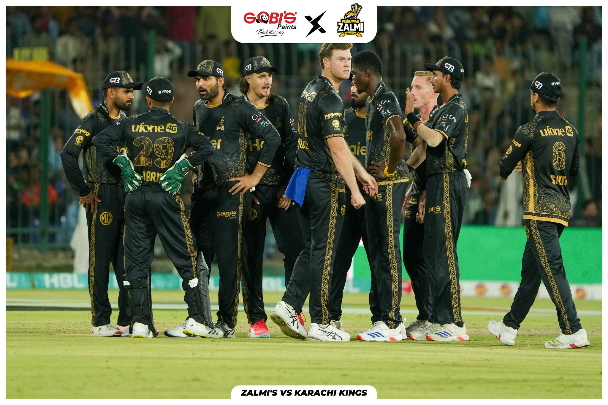 Match 4 Pictures: Zalmi’s Vs Karachi Kings