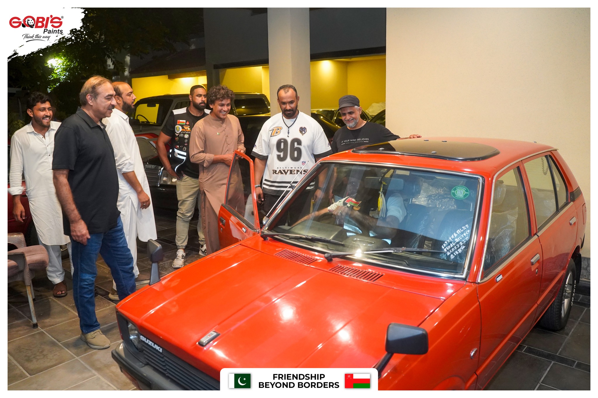 Celebration of seven distinguished racers from Oman