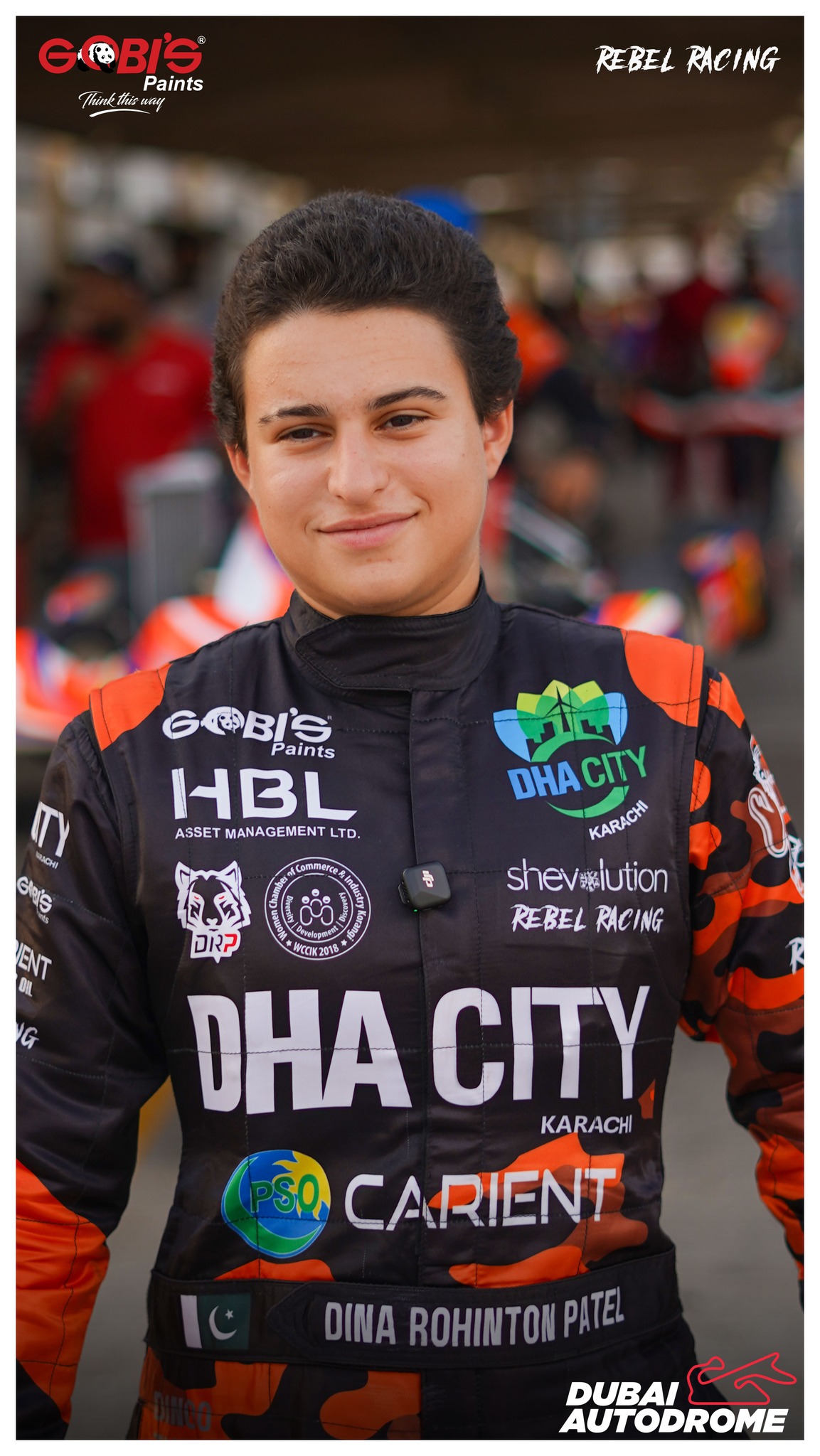 Gobi’s Paints is proud to support Dina Patel