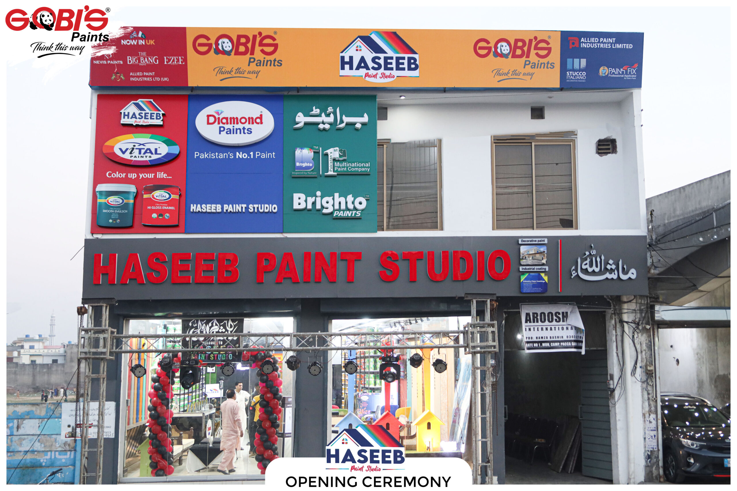 Our New Dealer (Haseeb Paint Studio)