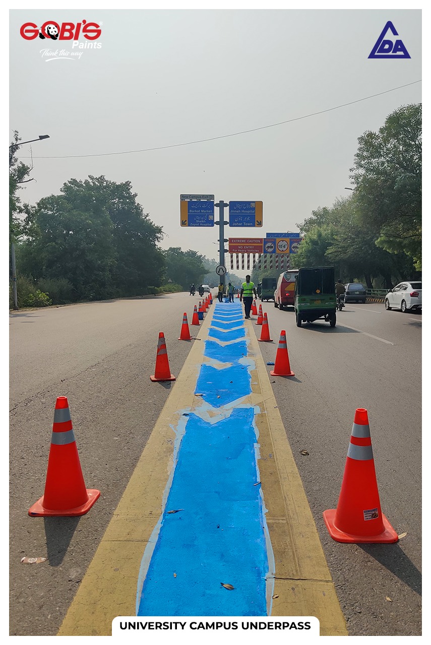 University Campus Underpass U-Turn, Lahore