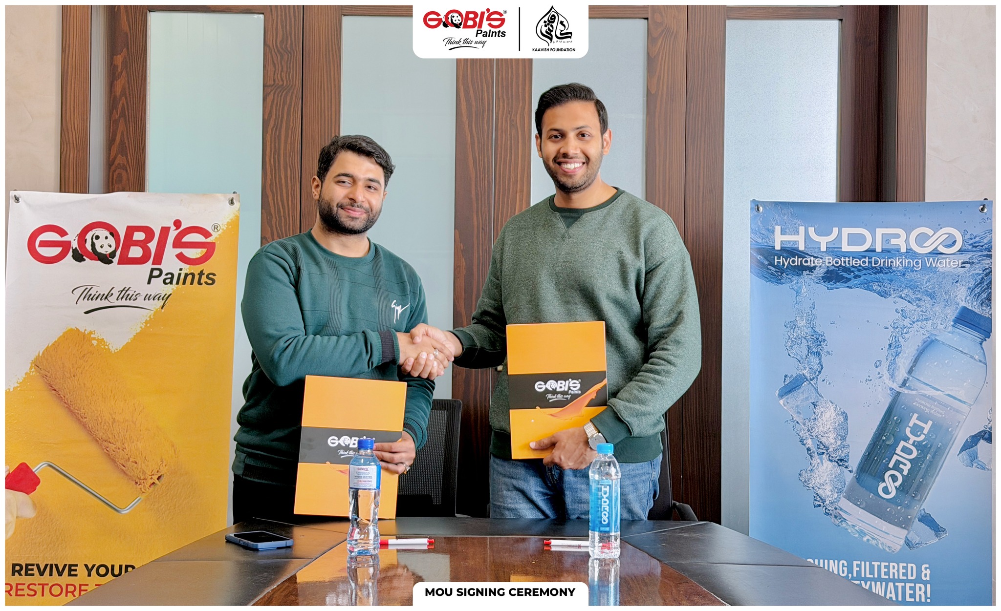 MOU Signing Gobi’s Paints X Kaavish Foundation